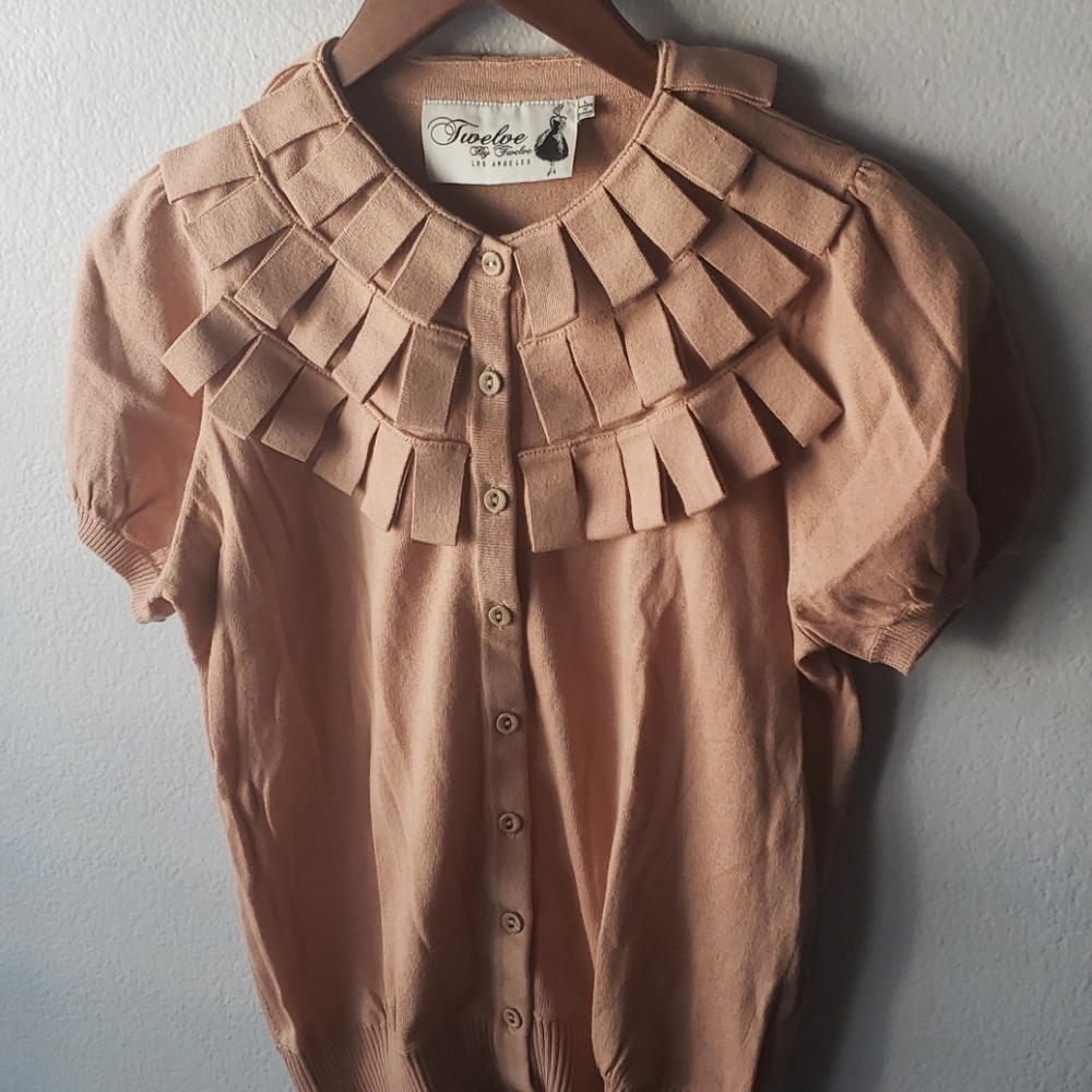 Twelve by Twelve Knit Top - Pink